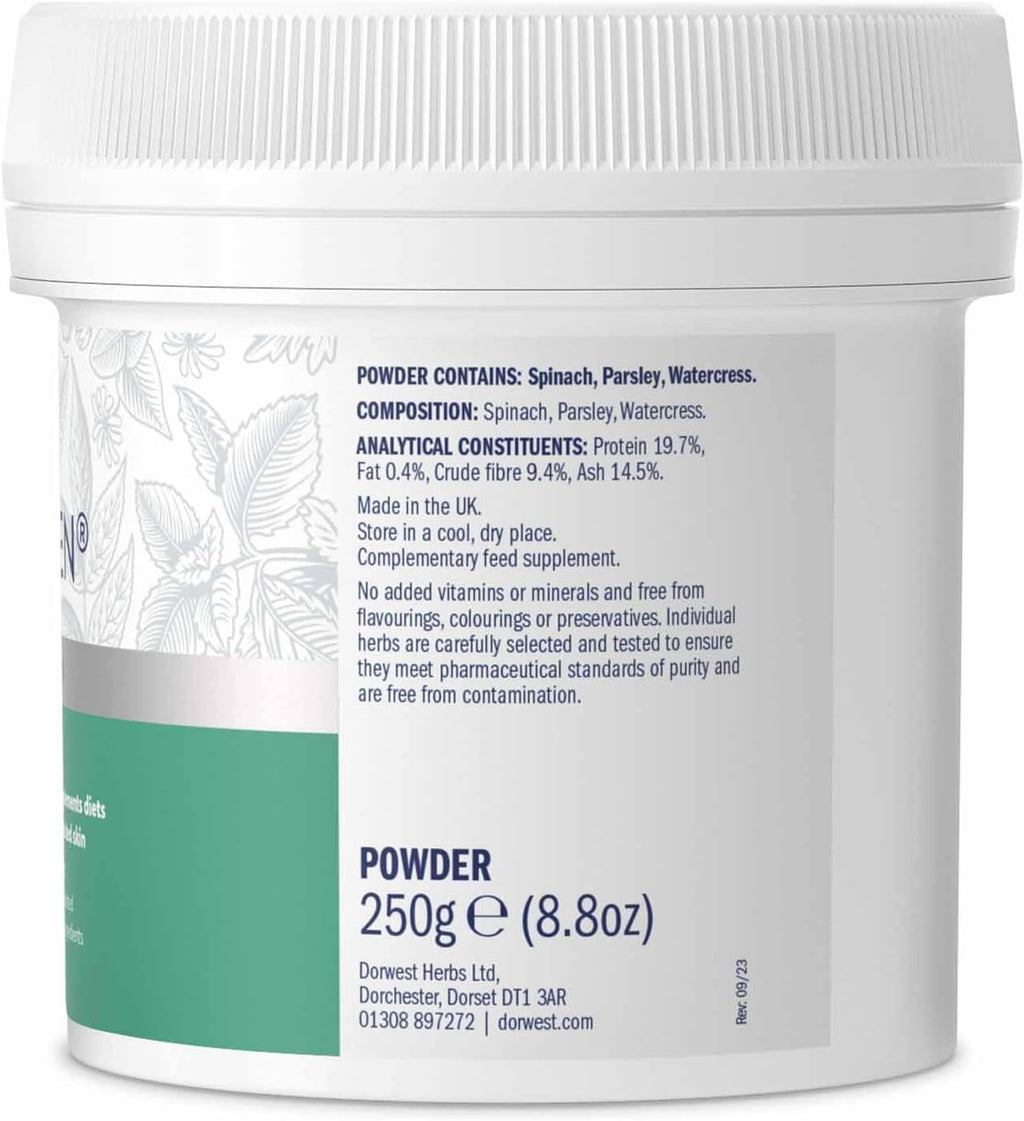 Green Powder Supplement - Suplemento Herbario para Perros y Gatos