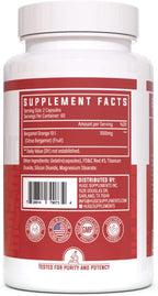 Huge Supplements Extracto de Bergamota Cítrica Pura 10:1, 120 Cápsulas