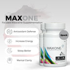 Max One, Suplemento de Riboceine, 60 Cápsulas Vegetales, 30 Dosis (Pack de 2)