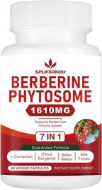 Spliferkou 7-en-1 Berberina Phytosome con Canela de Ceilán - 60 Cápsulas