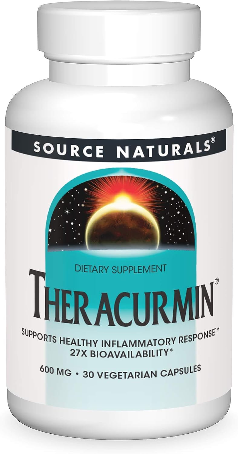 Source Naturals Theracurmin, 600 mg - 30 Cápsulas Vegetarianas