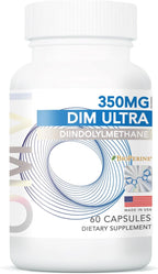 Omvi Formulas DIM Ultra 350mg 60 Cápsulas con Extracto de Brócoli y BioPerine