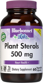 Bluebonnet Plant Sterols 500mg - 60 Vegetarian Capsules
