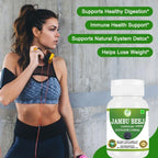 Morsan's Jambu Beej (Syzygium cumini) Capsules, Pack of 60 x 500 mg. Veg. Capsules (1)
