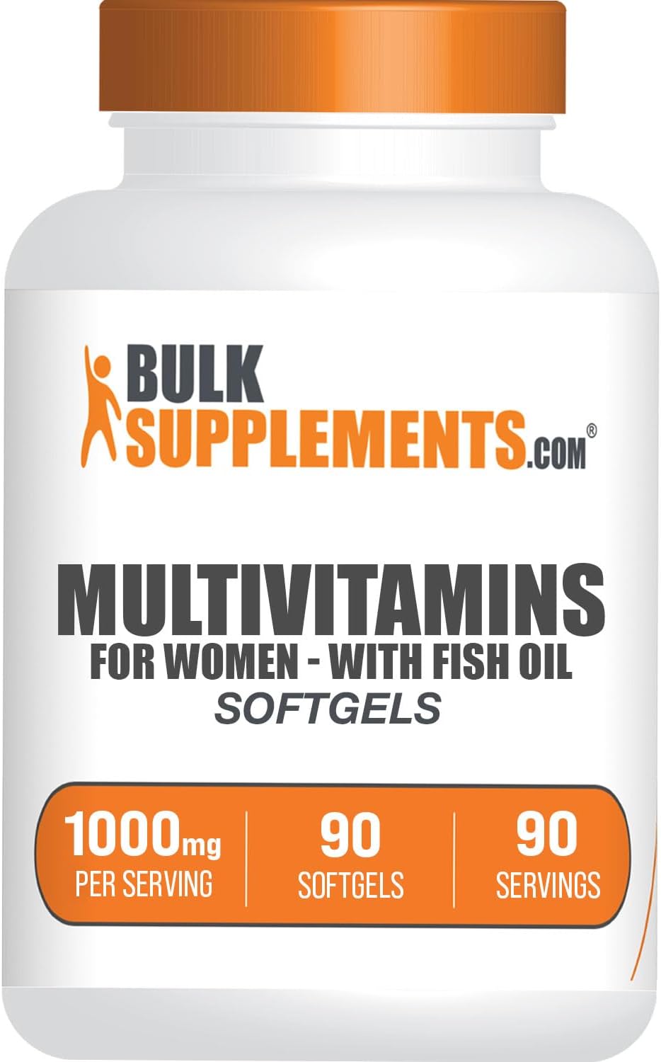 Multivitamínico para Mujeres con Hierro y Aceite de Pescado - 300 Cápsulas Blandas