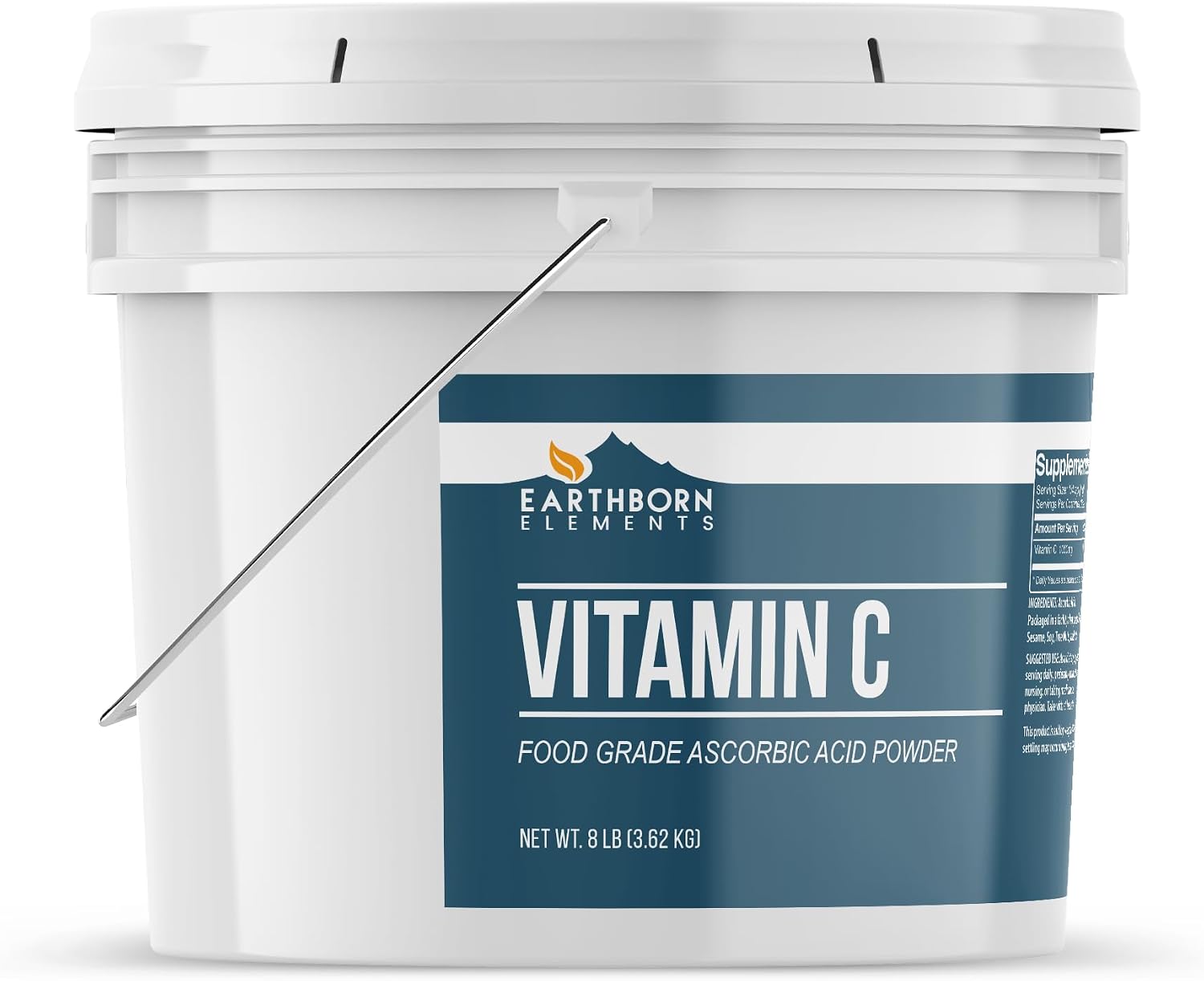 Earthborn Elements Vitamina C en Polvo (1 Galón)