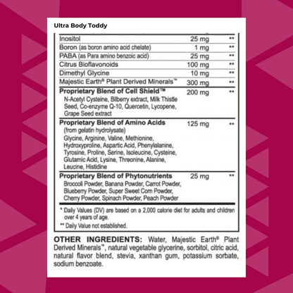 Youngevity Ultra Body Toddy - Complejo – Fitonutrientes: Incluye un blend de arándano, brócoli, plátano, – Image 3