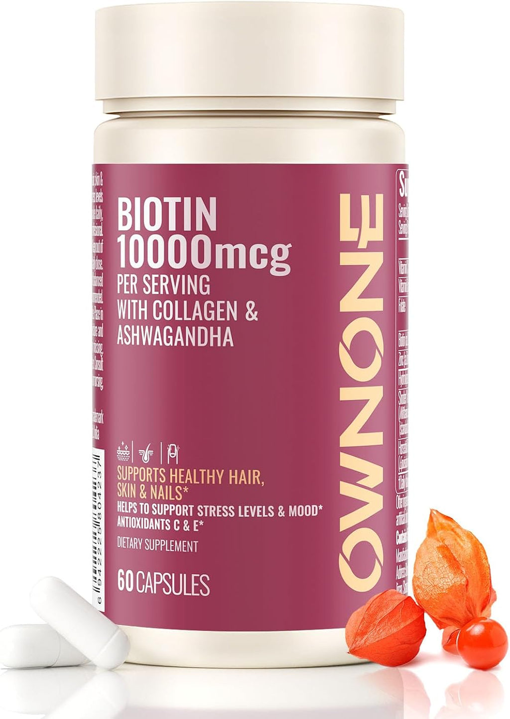 OWNONE Biotina 10000mcg – 60 Cápsulas
