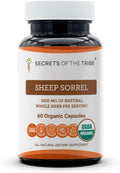 Secrets of the Tribe Acedera de Oveja Orgánica - 60 Cápsulas Vegetales