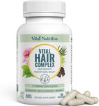 VITAL NUTRITIVE Vital Hair Complex – Biotina y Vitaminas B para Cabello, Piel y Uñas