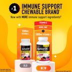 Airborne Vitamina C 1000mg (per serving) Berry Chewable - 32 Count