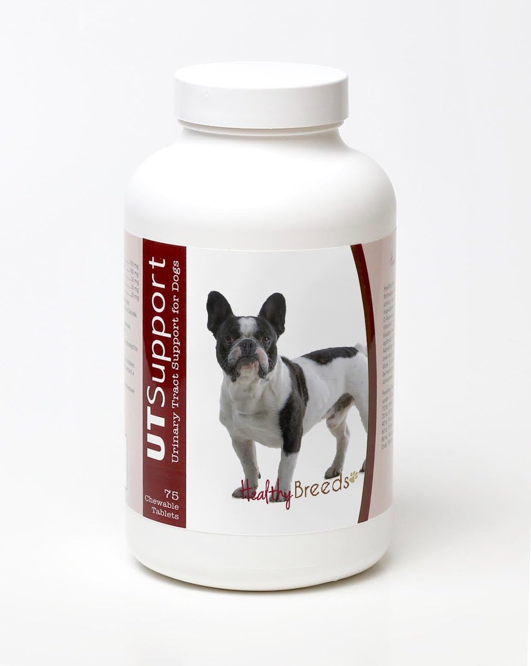 Healthy Breeds French Bulldog Cranberry Chewables 75 Count – Image 1