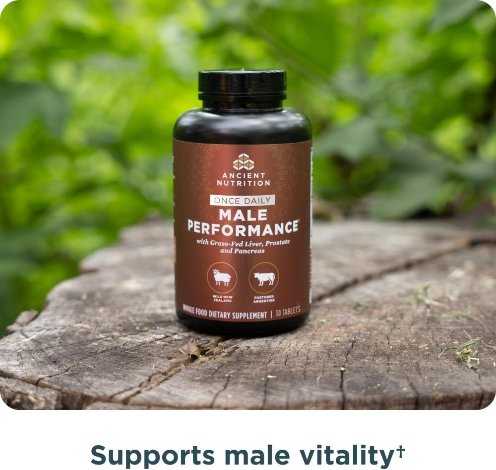Ancient Nutrition Complejo de Órganos para Hombres, 30 Comprimidos