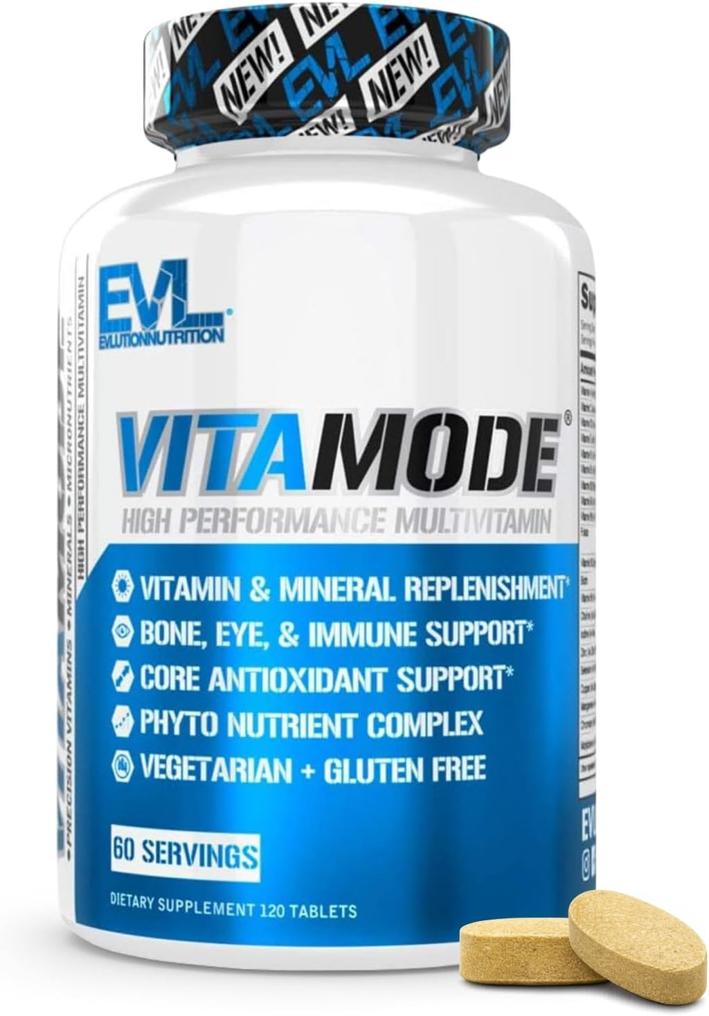 EVL Advanced Daily Multivitamin - Multivitamínico para Hombres