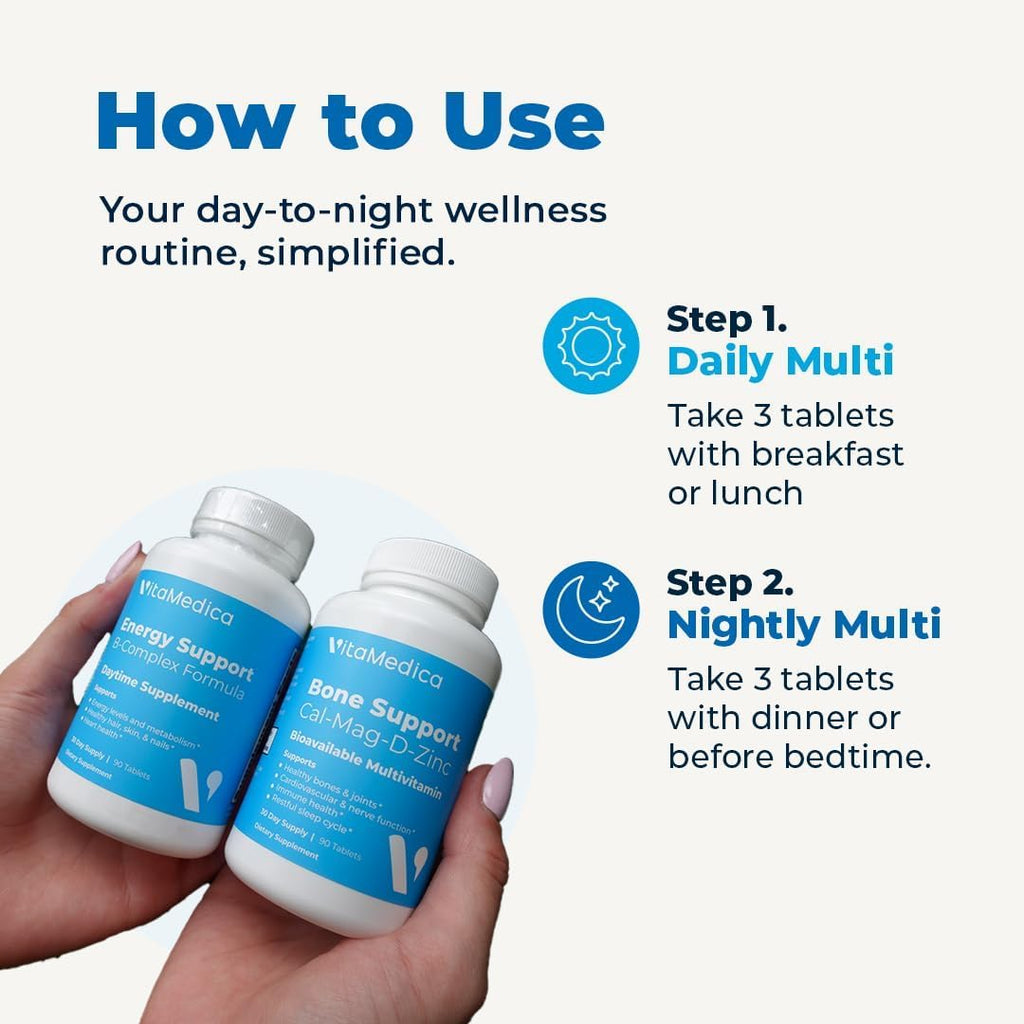 VitaMedica Multivitamínico Día y Noche | 30 Días