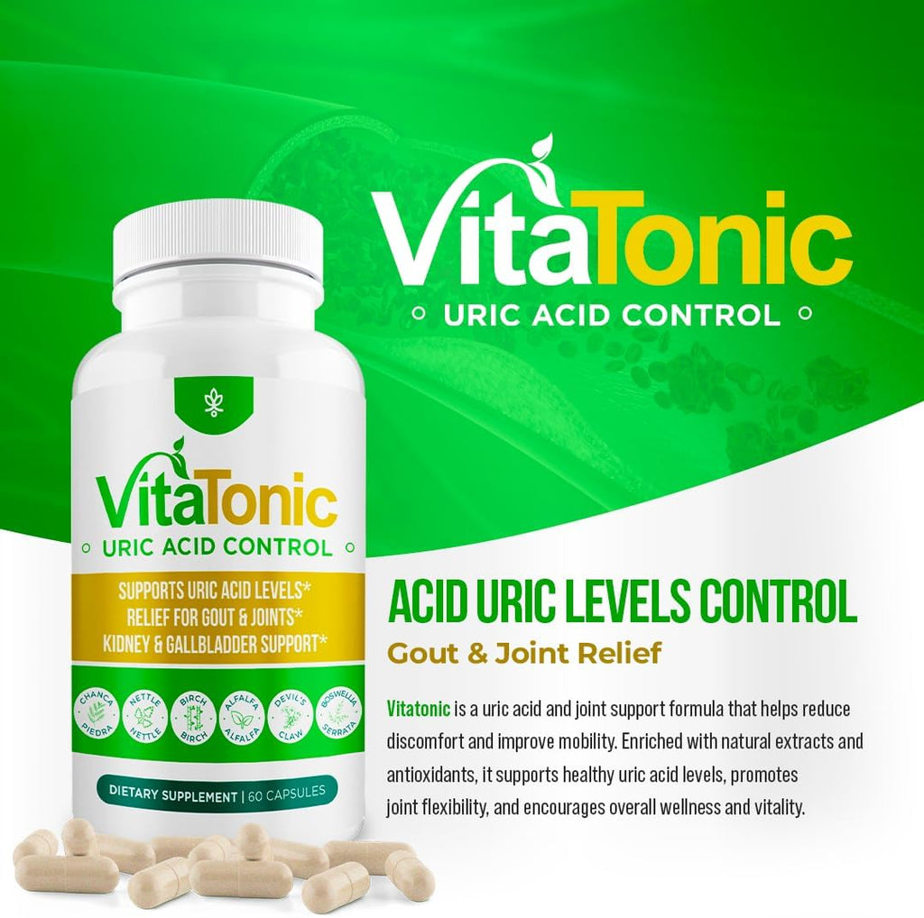 Vitatonic Uric Acid Balancing Aid – 60 Cápsulas