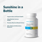 Cooper Complete Vitamin D3 1000 UI (Cholecalciferol), 60 Softgels, 2 Pack