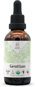 Garden Organics - Extracto Orgánico de Genciana sin Alcohol - Tintura de Alta Potencia - 60 ml