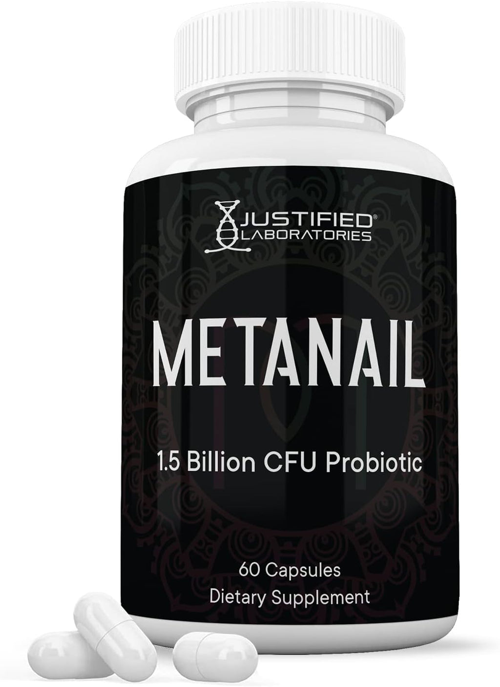 Justified Laboratories Metanail Probiótico 1.5B UFC 60 Cápsulas