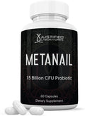 Justified Laboratories Metanail Probiótico 1.5B UFC 60 Cápsulas
