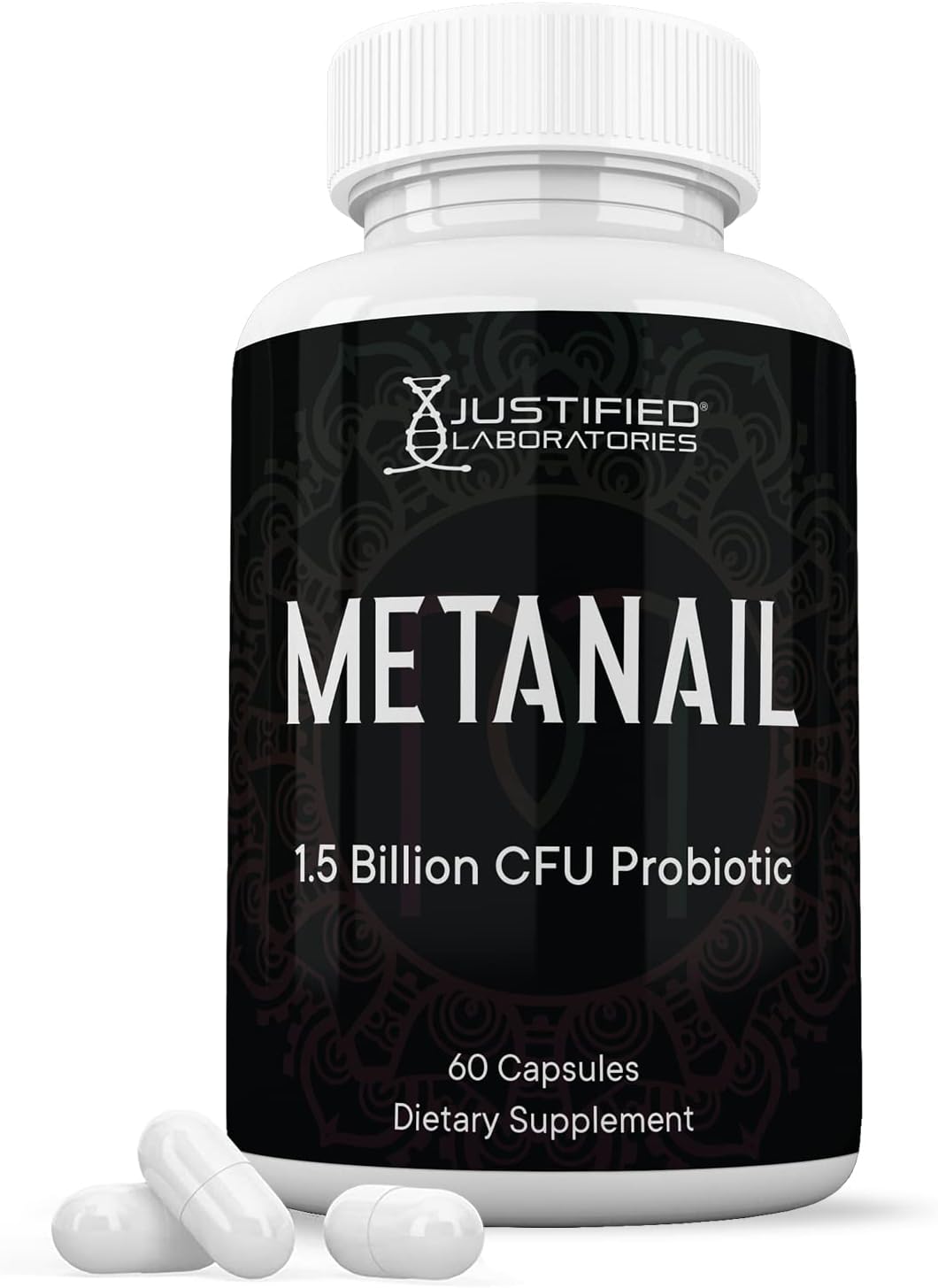 Justified Laboratories Metanail Probiótico 1.5B UFC 60 Cápsulas