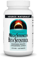 Source Naturals Mega Strength Beta Sitosterol 375 mg - 60 Comprimidos