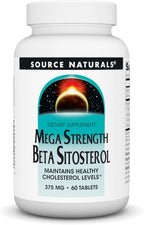 Source Naturals Mega Strength Beta Sitosterol 375 mg - 60 Comprimidos
