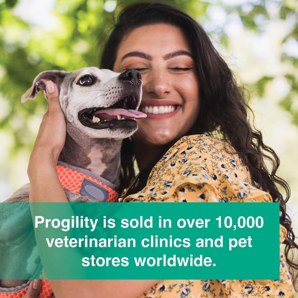 Progility Multivitamínico Diario para Perros – Con Taurina y Probióticos, Masticables Sabor Bacon y Queso (90 unidades)