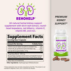 Renohelp Suplemento de Apoyo Renal, 90 Cápsulas