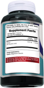 FITO MEDIC'S Lab Suplemento de Niacina, Vitamina B3, 150 Cápsulas