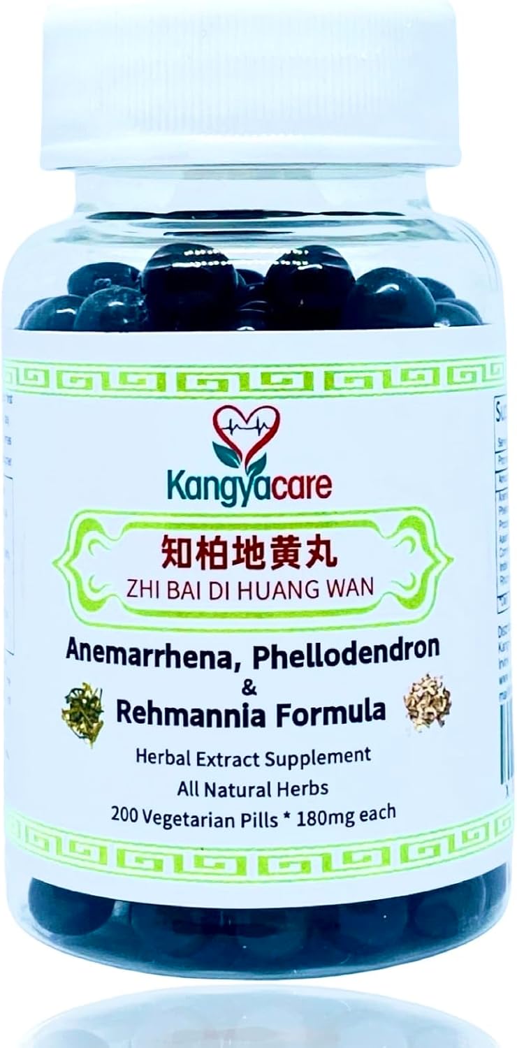 Zhi Bai Di Huang Wan - Fórmula de Anemarrhena, Phellodendron y Rehmannia - 400 comprimidos (2 frascos)