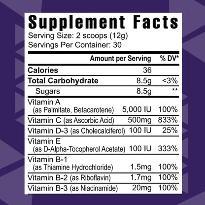 Youngevity Rebound Fx Polvo Cítrico - 360g – Vitamina D: Ayuda a mantener niveles normales de calcio en sangre y a – Image 2