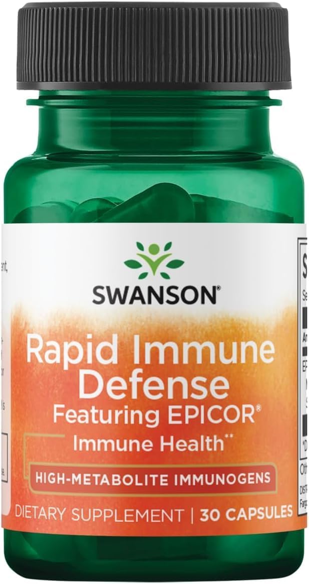 Swanson EpiCor Inmunógenos de Alto Metabolismo 500 mg, 30 Cápsulas