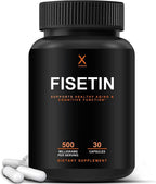 HUMANX Fisetin 500 mg - 98% Pureza - 60 Cápsulas