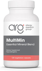 ARG MultiMin - Complete Multi-Mineral Supplement - Hypoallergenic and Vegetarian - 120 Capsules