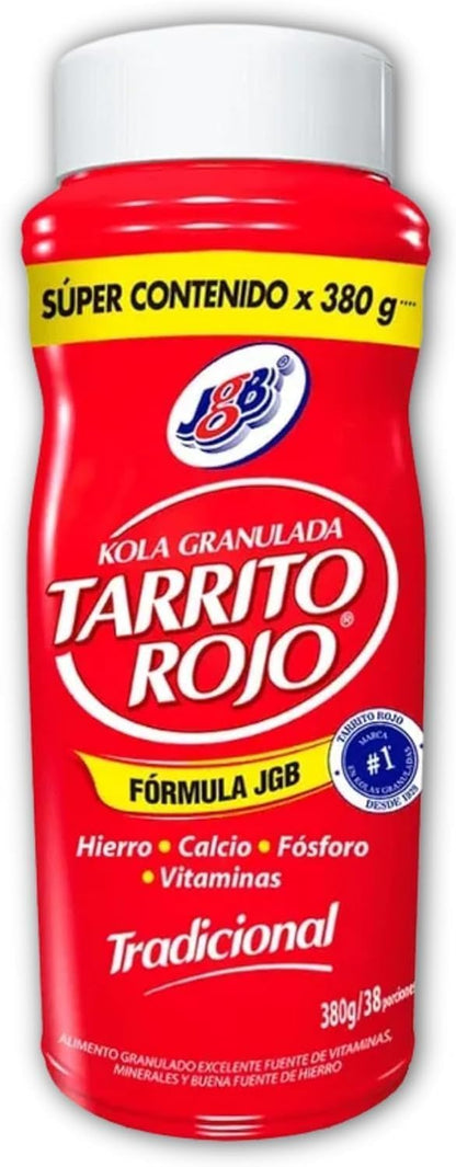 Kola Granulada Tradicional Sabor Tradicional 0- Pack de 2 Tarrito Rojo de 330 gramos - Mejorar el bienestar y la nutrición – Image 3