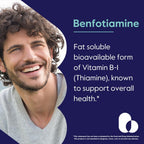 BESTVITE Benfotiamina 150 mg, 120 Cápsulas Vegetales
