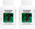 Supreme Nutrition Schisandra Supreme, 90 Cápsulas Vegetarianas (Pack de 2)