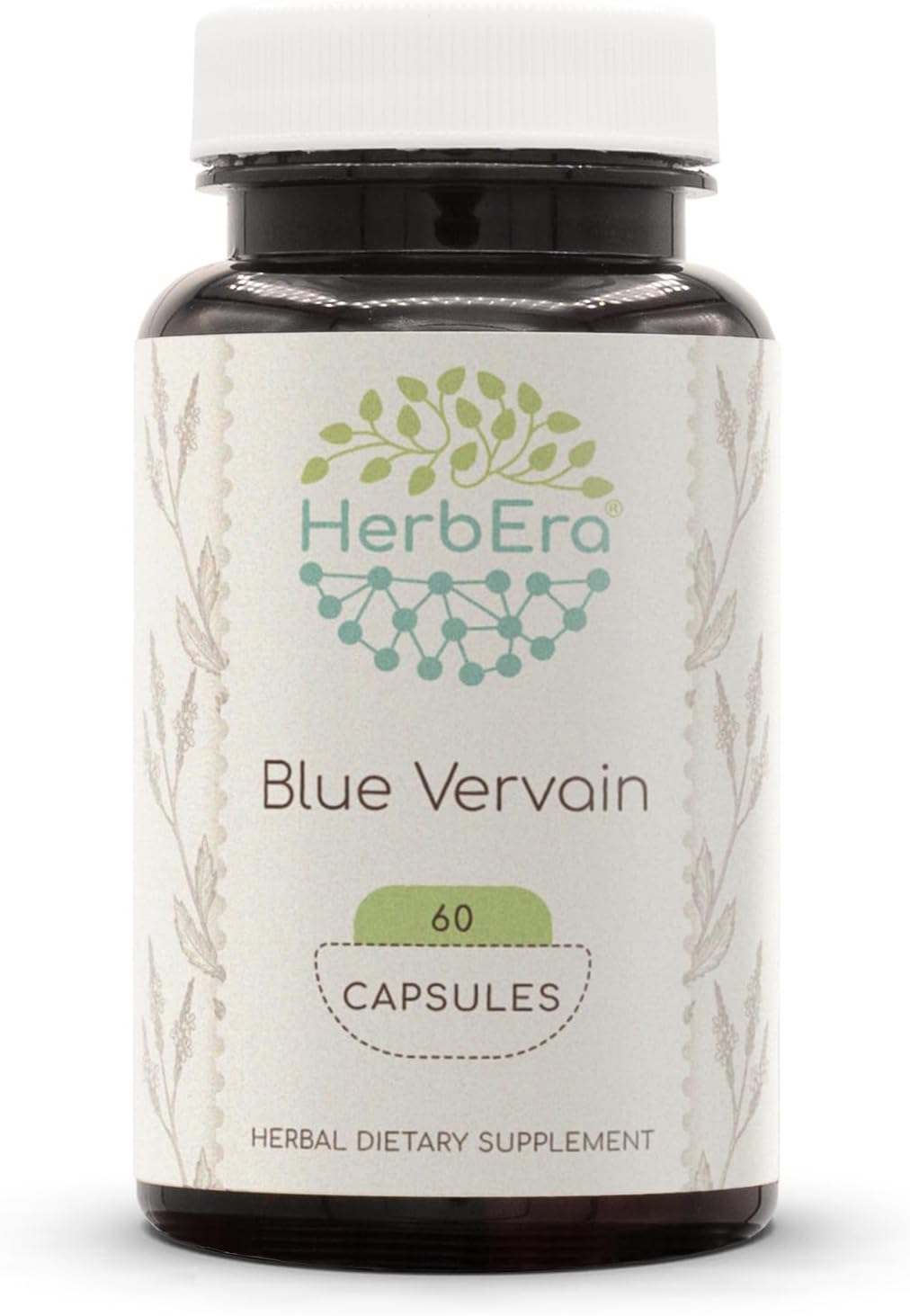 Blue Vervain (Verbena Hastata) 60 Cápsulas, 500 mg - HerbEra