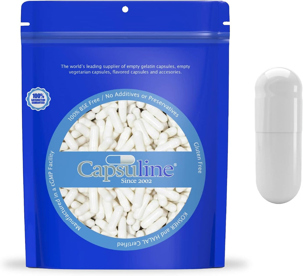 Capsuline Cápsulas Veganas Vacías Tamaño 00 - 5000 uds