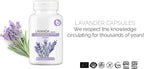 Cápsulas de Lavanda Orgánica - 90 Cápsulas Veganas para Relajación y Bienestar