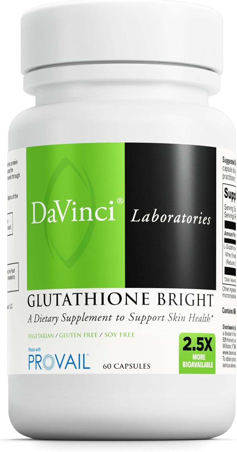 DAVINCI Labs - Glutathione Bright - 60 Cápsulas