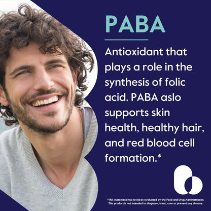 BESTVITE PABA 500mg (120 Cápsulas – Fabricado en EE.UU. con Buenas Prácticas de Manufactura (GMP): las – Image 4