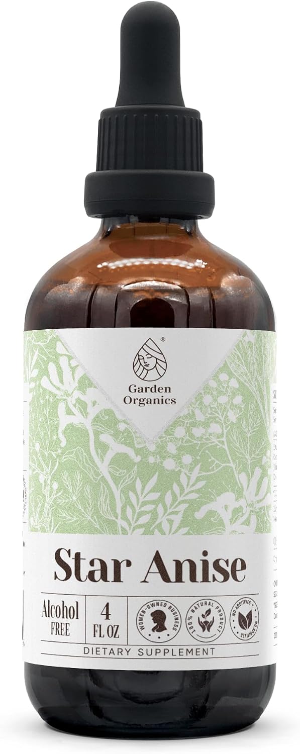 Extracto de Anís Estrellado Sin Alcohol - Tintura Natural (118 ml)