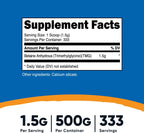 Nutricost Betaína Anhidra (TMG) en Polvo, 500 g (3 Envases)
