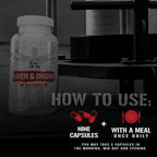 Rich Piana 5% Nutrition Liver & Organ Defender Cycle Support Plus NAC | Apoyo Hepático, Próstata, Corazón, Riñones y Piel | Cardo Mariano, Saw Palmetto, Espino Blanco (30-90 Servicios)