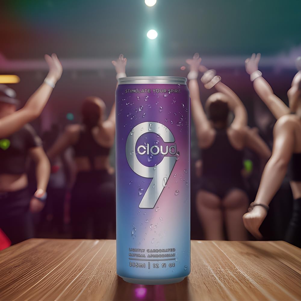 Cloud 9 Potenciador Sensorial Natural Afrodíaco - 355 ml