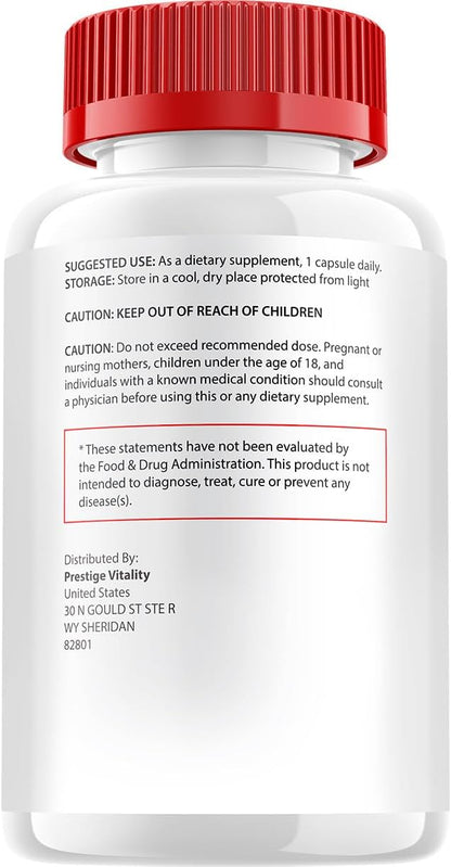 Gluco Bio Healthy Vitamin Capsules - 120 Cápsulas (2 Envases) – Image 7