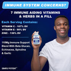 Simply Potent Multivitamínico Diario para Hombres | 35 Vitaminas, Minerales y Antioxidantes | 60 Comprimidos