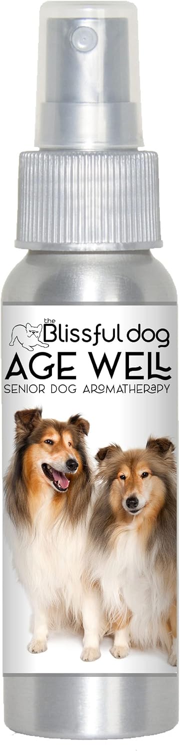 The Blissful Dog Shetland Sheepdog Age Well Spray de Aromaterapia